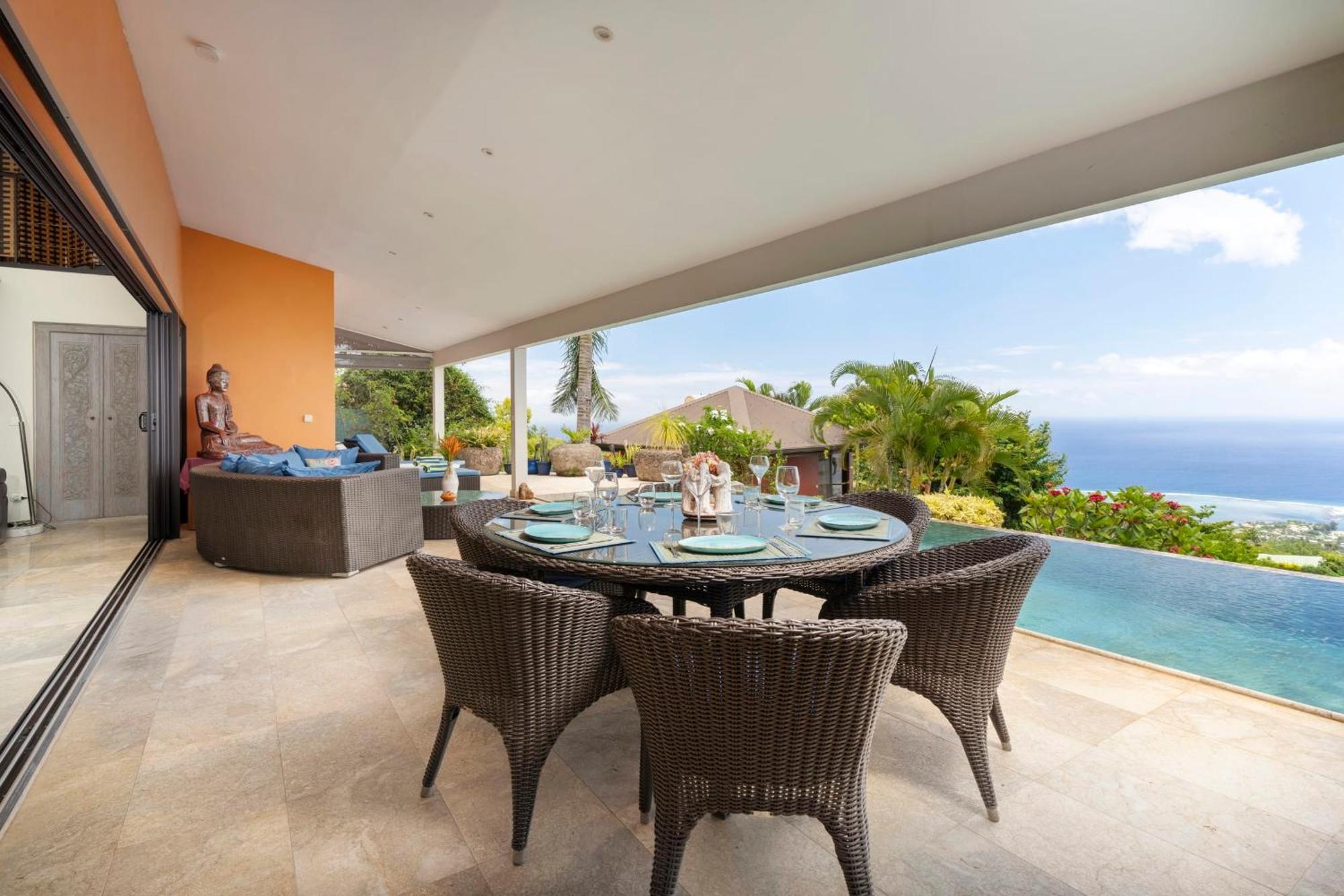 Magnifique Villa Vue Mer exceptionnelle - Ireina Punaauia  Extérieur photo
